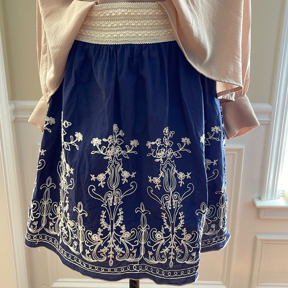 Beautiful Metro Wear Embroidered Skirt